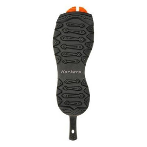 Korkers Snowtrac Sole Ice Cleats Regular 9.5/10 Black/Orange