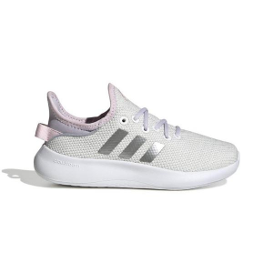 Girls' adidas Cloudfoam Pure Shoes Big 4 Regular White/Silver