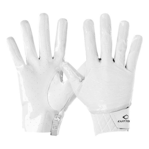 Men's Cutters Rev Pro 5.0 Solid Receiver Football Gloves