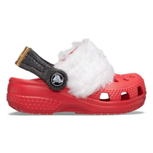 Crocs Classic Santa Casual Clogs Regular 4T Red