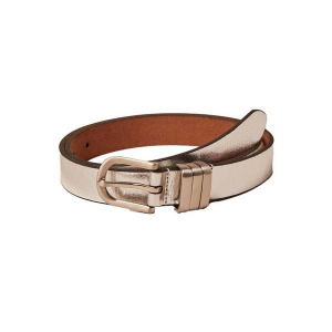 Women's Lucky Brand Matte Silver Belt Small Silver