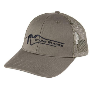 Men's Stone Glacier Classic Trucker Hunting Adjustable Hat One Size Sage