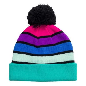 Kids' Turtle Fur Rooftop Rave Beanie One Size Turquoise