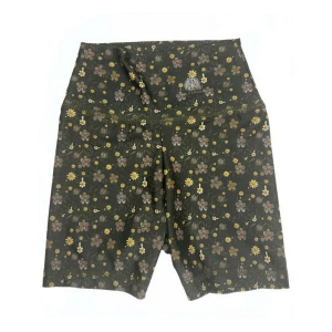 Girls' Yogababy Biker Shorts 10/12 Rustic Floral