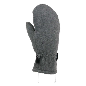 Women's Grand Sierra Microfleece Mittens Small Grey
