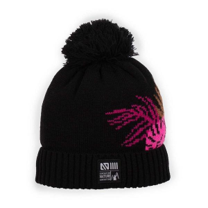 Girls' Nano Noruk Yvonne Winter Knit Beanie 2/4 Black
