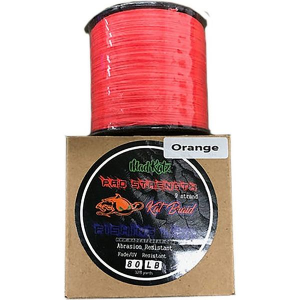 Mad Katz 9 Strand Braided Fishing Line Orange