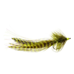 Rainy's Flies Olive Grizzly Sea Ducer