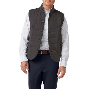 Men's Mizzen+Main Aspen Vest XLarge Pewter Solid