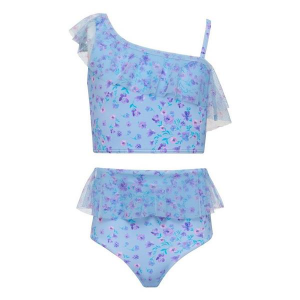 Girls' Beach Riot Little Ava & Daisy Swim Bikini Set 9/10 Iris Petal