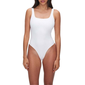 Women's GOOD AMERICAN Sculpting Modern Bodysuit XLarge White