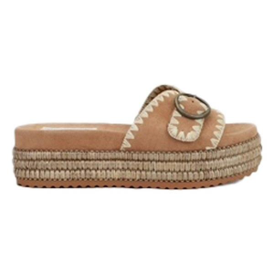 Women's C&C California Barista Sandals 8.5 Tan