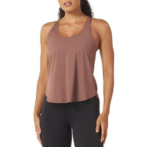 Women's Glyder Pyramid Scoop Neck Tank Top Small Mocha