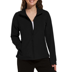 Women's World Famous Sabre Windbreaker Medium Black Heather