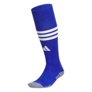 adidas 3 Stripe Hoop 2 Knee High Soccer Socks Large Royal Blue
