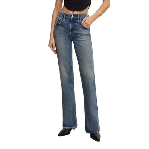 Women's GOOD AMERICAN Good Standard Bootcut Jeans Indigo 12 35