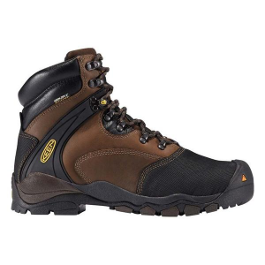 Men's KEEN Louisville 6" Met Work Boots Outdoor 12 Slate Black