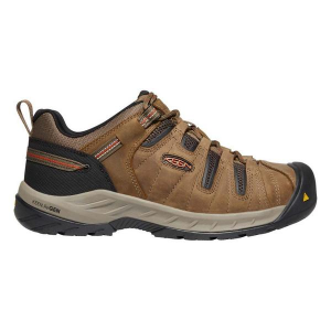 Men's KEEN Utility Flint II Work Shoes 9 Regular Shitake/Rust