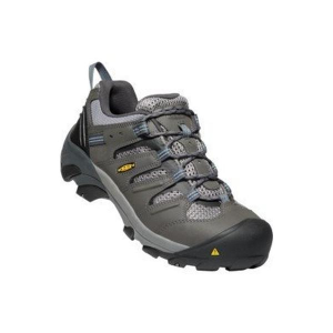 Men's KEEN Utility Utility Lansing Low Shoes 10.5 Regular Magnet/Majolica Blue