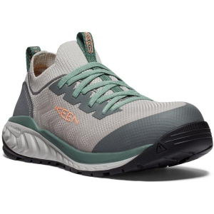Women's KEEN Utility Arvada Shift Shoes 10 Regular Steel Grey/Granite Green