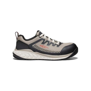 Men's KEEN Utility Arvada Work Shoes 11 Wide Taupe/Black