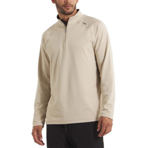 Men's UNRL Interlock Golf 1/4 Zip Pullover 2XLarge Sahara