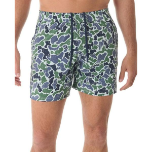 Men's Legends Bishop Lined Shorts Medium Distressed Duck Camo Cloud