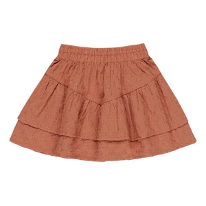 Girls' Rylee + Cru Tiered Skirt 6/7 Poppy