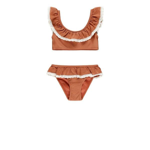 Girls' Rylee + Cru Margot Swim Bikini Set Toddler 2/3T Poppy