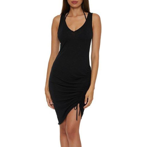 Women's Becca Breezy Dress Swim Cover Up Medium Black