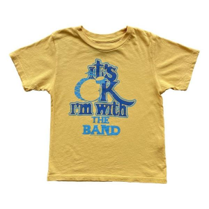 Kids' Rowdy Sprout The Band T-Shirt 14 Sunset Yellow