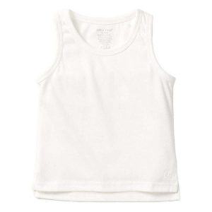 Little Bipsy Elevated Crew Neck Tank Top Baby 6/12 mo. White