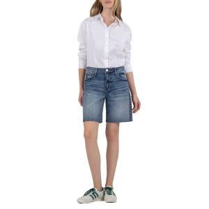 Women's KUT from the Kloth Hailey Bermuda Jean Shorts 8 Vigor