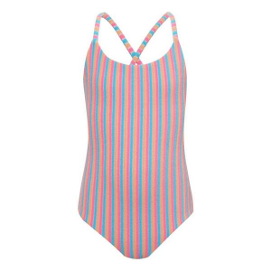Girls' Beach Riot Little Julia One Piece Swimsuit Toddler 2T Petal Stripe