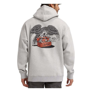 Men's Troll Co. Clothing DHCM Eagle Eye Work Hoodie 2XLarge Grey Heather