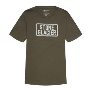 Men's Stone Glacier Plate T-Shirt  Green