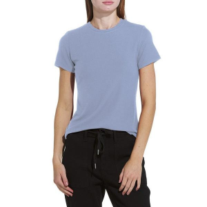 Women's Mikarose Ribbed T-Shirt Large Dusty Lilac