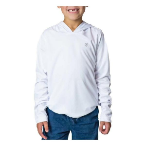 Kids' Vapor Apparel Solar Long Sleeve T-Shirt Large White