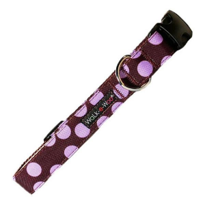 Walk-e-Woo Polka Dot Dog Collar