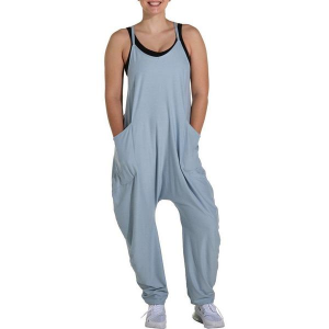 Women's Fundamental Coast South Pacific Romper Small Mnt Sky Blue