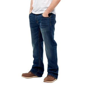 Men's Seeded & Sewn Noah Relaxed Fit Straight Jeans Fresh Lake 28 34