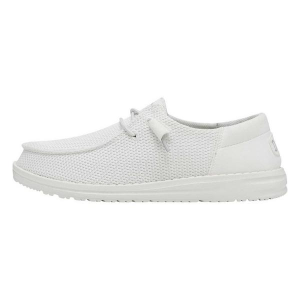 Women's HEYDUDE Wendy Funk Mono Shoes Regular 8 White
