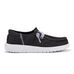 Kids' HEYDUDE Wendy Funk Friendship Lace Shoes Big Regular 4 Black