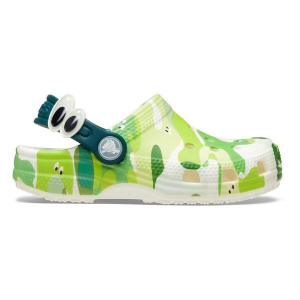 Crocs Classic Monsters Casual Clogs Regular 5T Glo Green