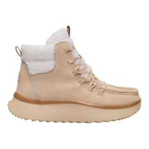 Women's HEYDUDE Wendy Peak Apres Suede CozStit Boots Casual 11 Tan