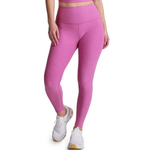 Women's Beyond Yoga Spacedye Caught in the Midi High Waisted Leggings XSmall Sunset Violet Heather