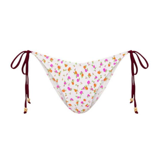 Women's Kulani Kinis Dipped Cheeky Swim Bottoms Small Rosie Posie
