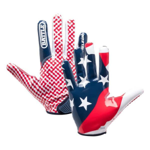 Men's Battle Chameleon Receiver Football Gloves