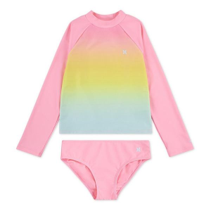 Girls' Hurley Long Sleeve rash-guards