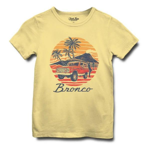 Kids' Junk Food Bronco T-Shirt Medium Yellow